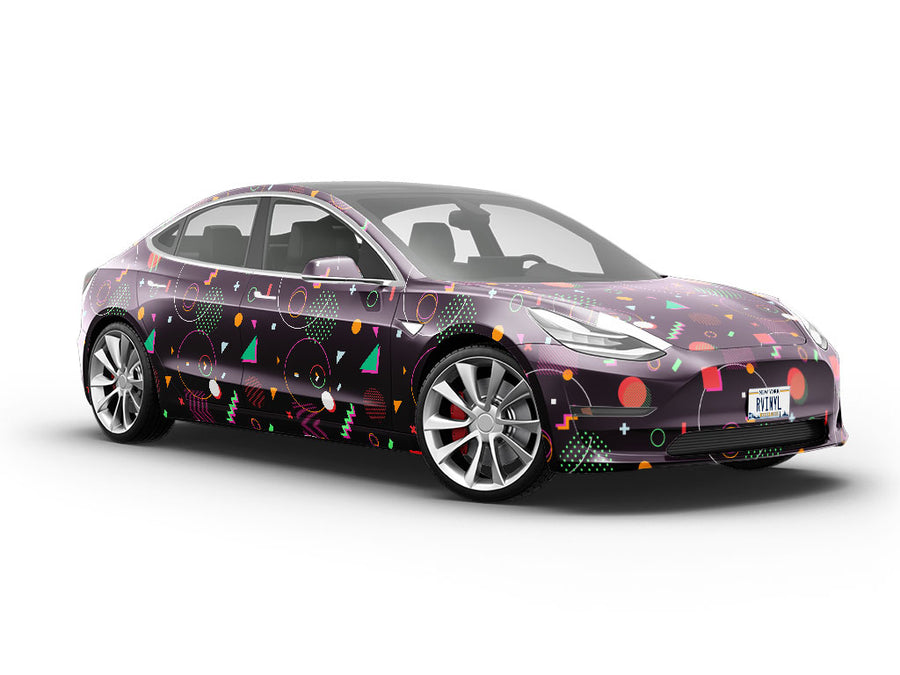 Saturn Scout Abstract Vehicle Vinyl Wrap