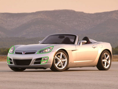 saturn sky 2007-2009 Headlight Protection Installation Location