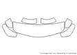 vue Avery Dennison Clear Bra Hood Precut PPF Diagram