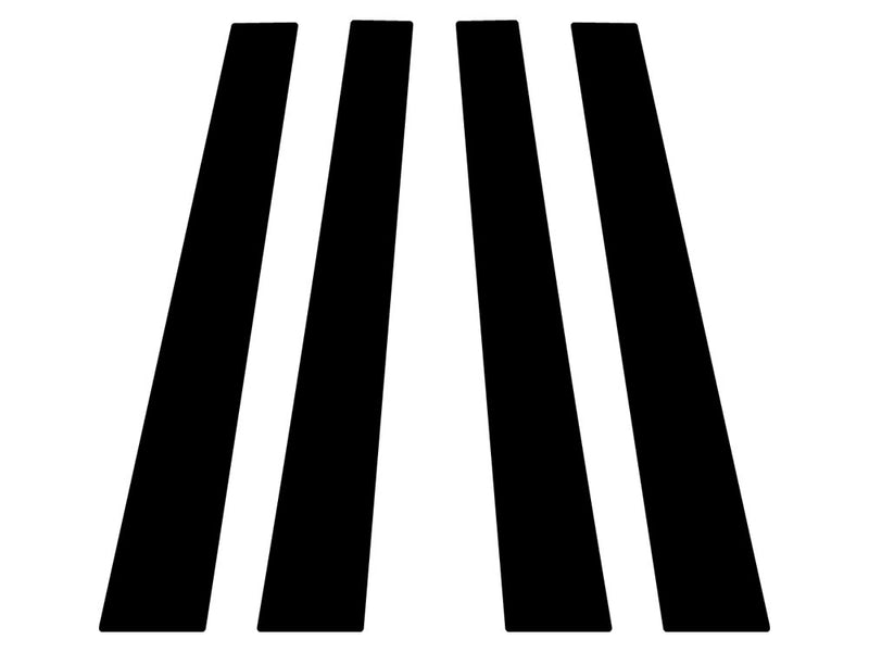 saturn vue 2002-2007 Matte Black Pillar Trim Diagram