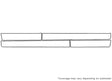 vue Avery Dennison Clear Bra Door Cup Precut PPF Diagram