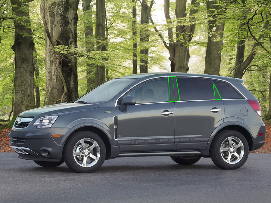 saturn vue 2008-2009 Pillar Post Trim Installation Location