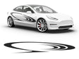 Saturns Rings Body Graphic~Full Side Auto Decal Kit~0