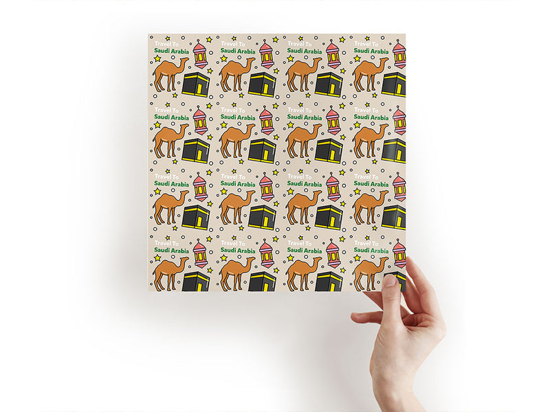 saudi citizens animal Craft Sheets