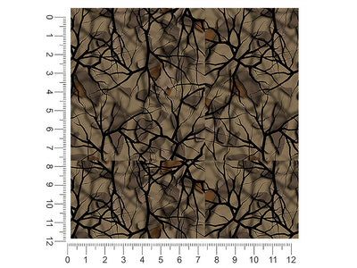 savage fall camouflage 1ft x 1ft Craft Sheets