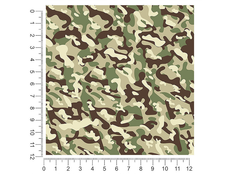 savanna grass camouflage 1ft x 1ft Craft Sheets