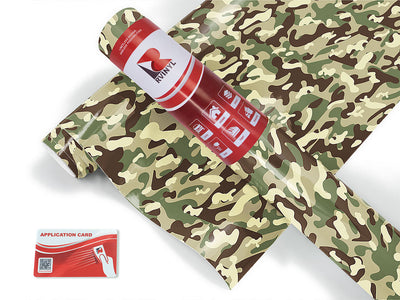 savanna grass camouflage Craft Vinyl Roll