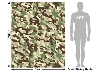 Savanna Grass Camouflage Vehicle Wrap Scale~Rwraps Series 914 Savanna Grass Camouflage Measurements~2