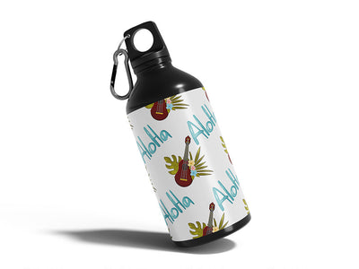 say hello  Water Bottle DIY Stickers