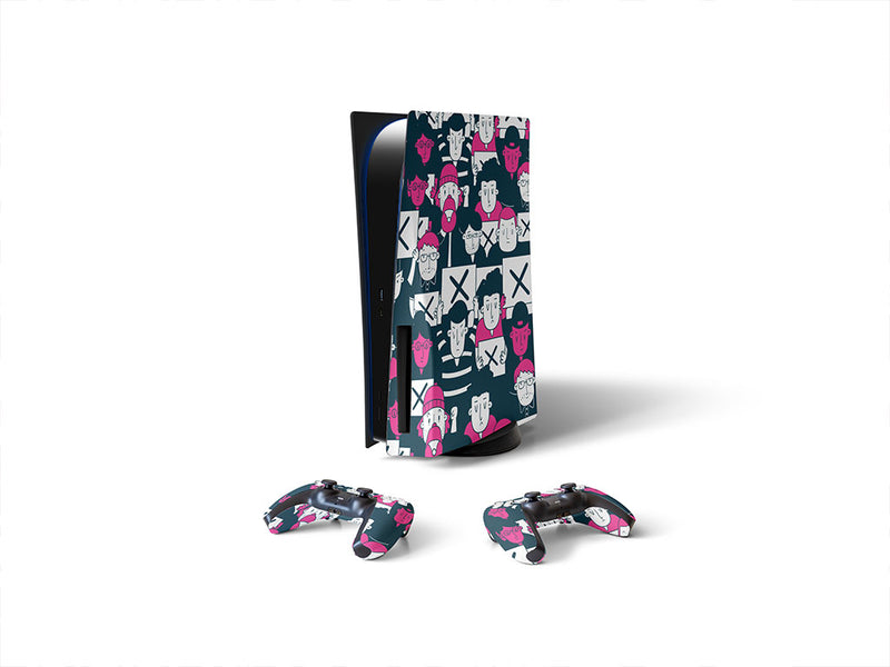 say no  Sony PS5 DIY Skin