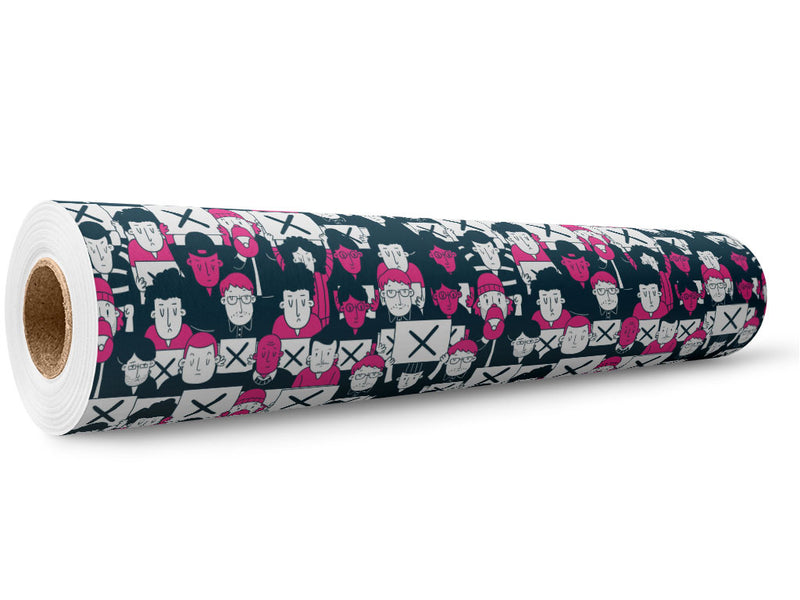 Say No Americana Wrap Film Wholesale Roll~Rwraps Series 914 Digitally Printed Vinyl Roll~5