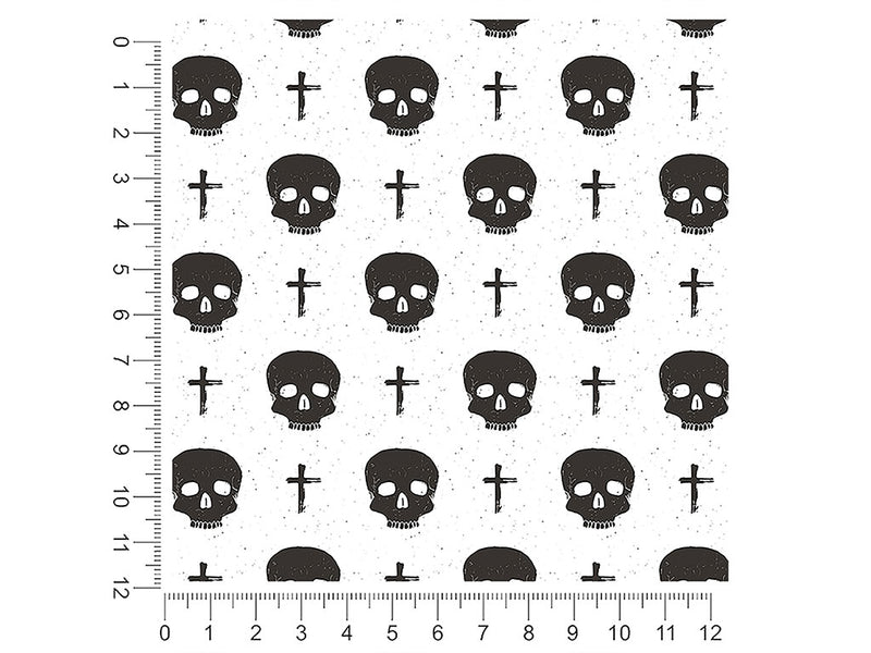say prayers skull and bones 1ft x 1ft Craft Sheets