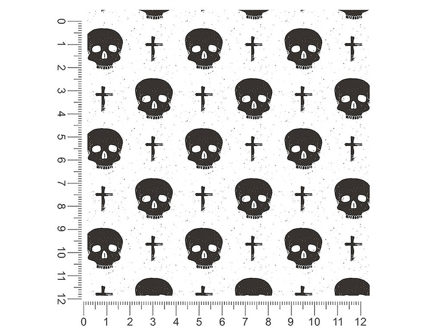 say prayers skull and bones 1ft x 1ft Craft Sheets