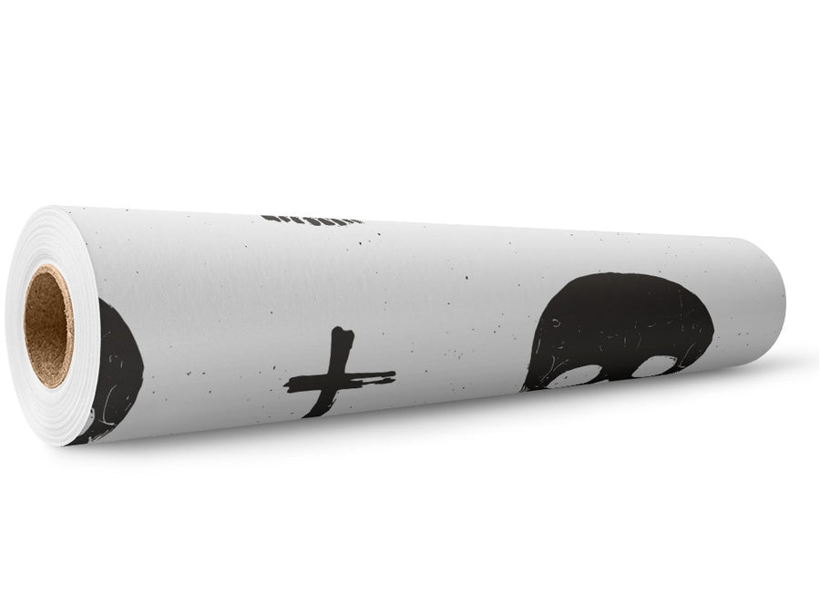 Say Prayers Halloween Wrap Film Wholesale Roll~Rwraps Series 914 Digitally Printed Vinyl Roll~5