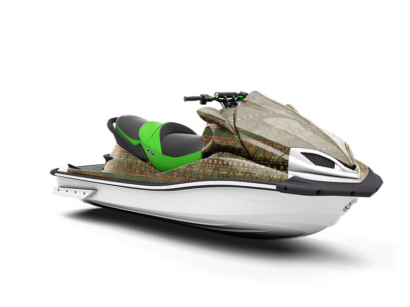 Scarab Wall Egyptian Jet Ski Vinyl Customized Wrap
