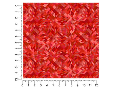 scarlet envy pixel 1ft x 1ft Craft Sheets