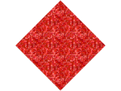 Scarlet Envy Pixel Vinyl Wrap Pattern