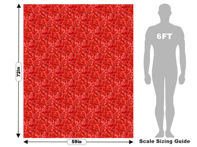 Scarlet Envy Pixel Vehicle Wrap Scale~Rwraps Series 914 Scarlet Envy Pixel Measurements~1