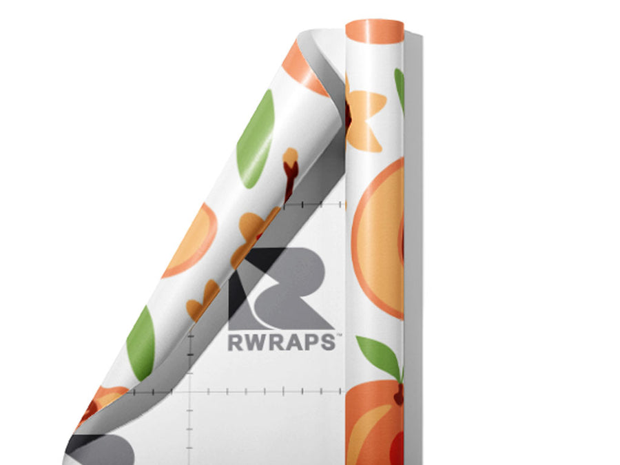 Scarlet Prince Fruit Wrap Film Sheets~Rwraps Series 914 Scarlet Prince Fruit Scrolled Sheet~3