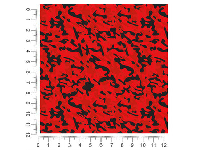 scarlet woodland camouflage 1ft x 1ft Craft Sheets