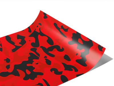 Scarlet Woodland Camouflage Vinyl Wraps~Rwraps Series 914 Digitally Printed Vinyl Wrap~1