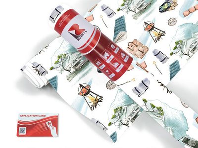 scenic route camping Craft Vinyl Roll