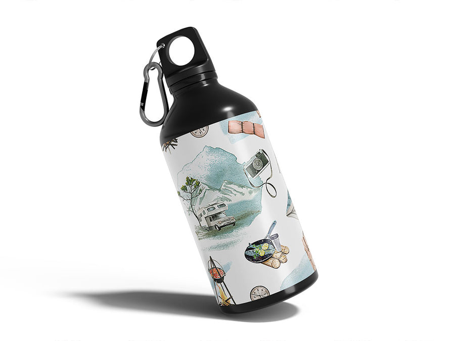 scenic route camping Water Bottle DIY Stickers