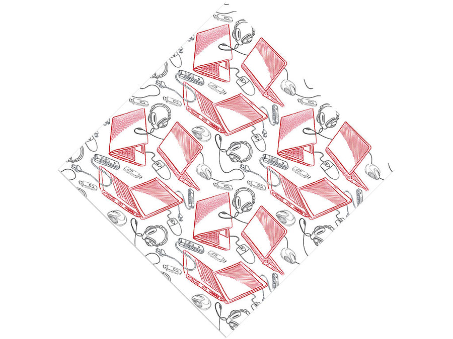 School Notebook Technology Vinyl Wrap Pattern~Rwraps Series 914 Digitally Printed Vinyl Wrap~0