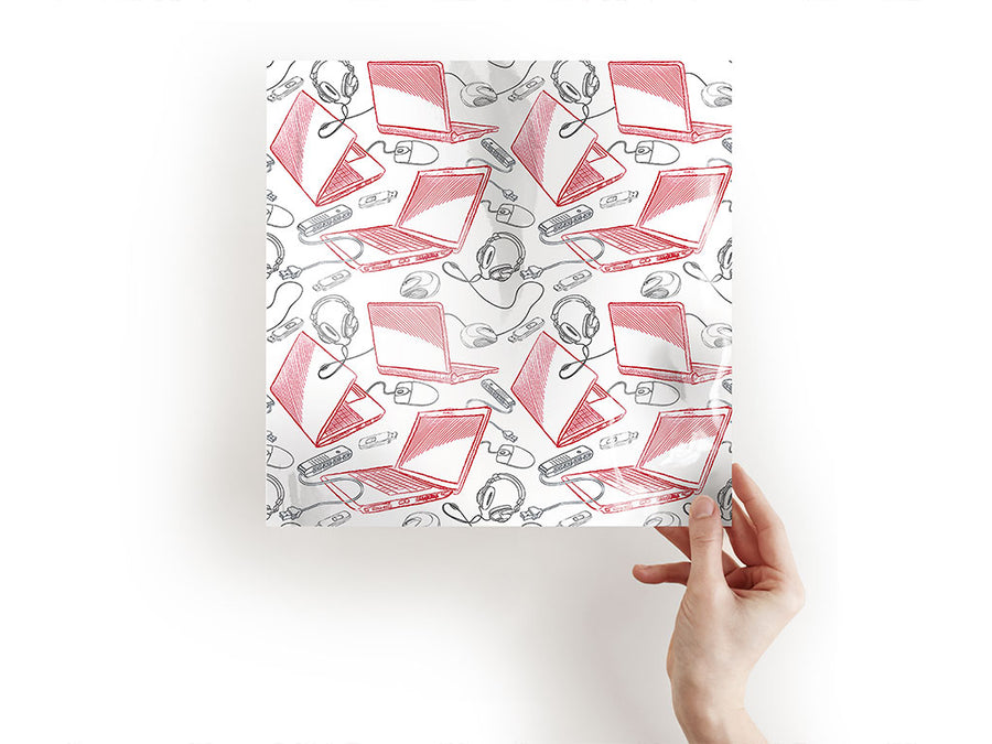 School Notebook Technology Vinyl Wraps~Rwraps Series 914 Digitally Printed Vinyl Wrap~1