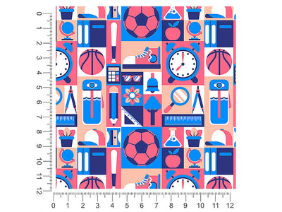 school sports mosaic 1ft x 1ft Craft Sheets