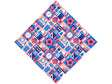 School Sports Mosaic Vinyl Wrap Pattern