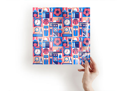 school sports mosaic Craft Sheets