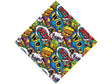 Sci-Fi Comic Sticker Bomb Vinyl Wrap Pattern