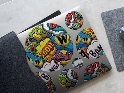 DIY Laptop Stickers