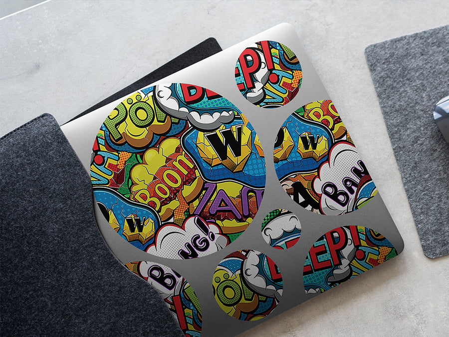 DIY Laptop Stickers