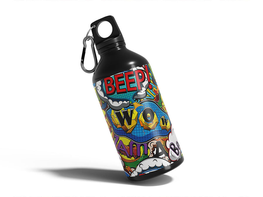 Water Bottle DIY Stickers