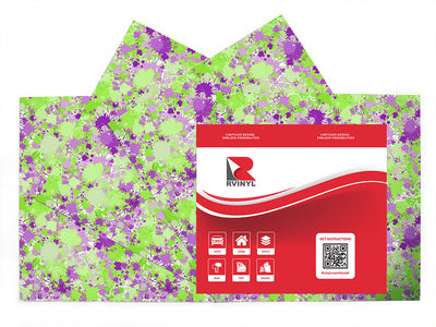 science and visions paint splatter Craft Vinyl Sheet Pack