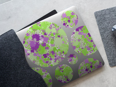 science and visions paint splatter DIY Laptop Stickers