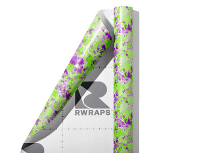 Science and Visions Paint Splatter Wrap Film Sheets~Rwraps Series 914 Science and Visions Paint Splatter Scrolled Sheet~3