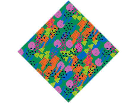 Scientific Amalgamation Abstract Vinyl Wrap Pattern
