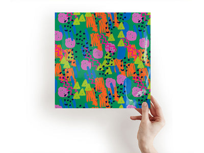 scientific amalgamation abstract geometric Craft Sheets