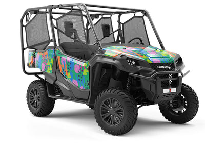 Scientific Amalgamation Abstract Utility Vehicle Vinyl Wrap