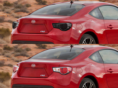 fr-s Before and After Smoked Taillights