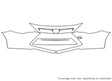 ia 3M Clear Bra Bumper Precut PPF Diagram
