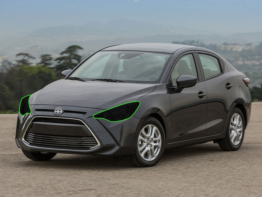 scion ia 2016-2016 Headlight Tint Location