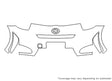 iq Avery Dennison Clear Bra Bumper Precut PPF Diagram
