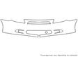 tc 3M Clear Bra Bumper Precut PPF Diagram
