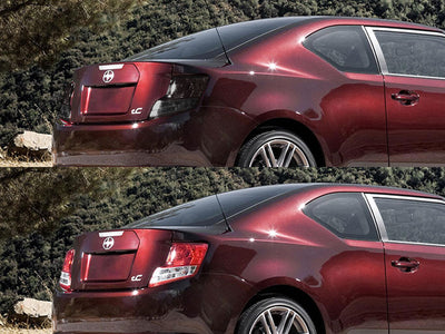 tc Before and After Smoked Taillights
