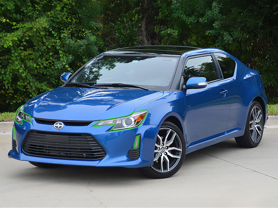 scion tc 2014-2016 Headlight Protection Installation Location