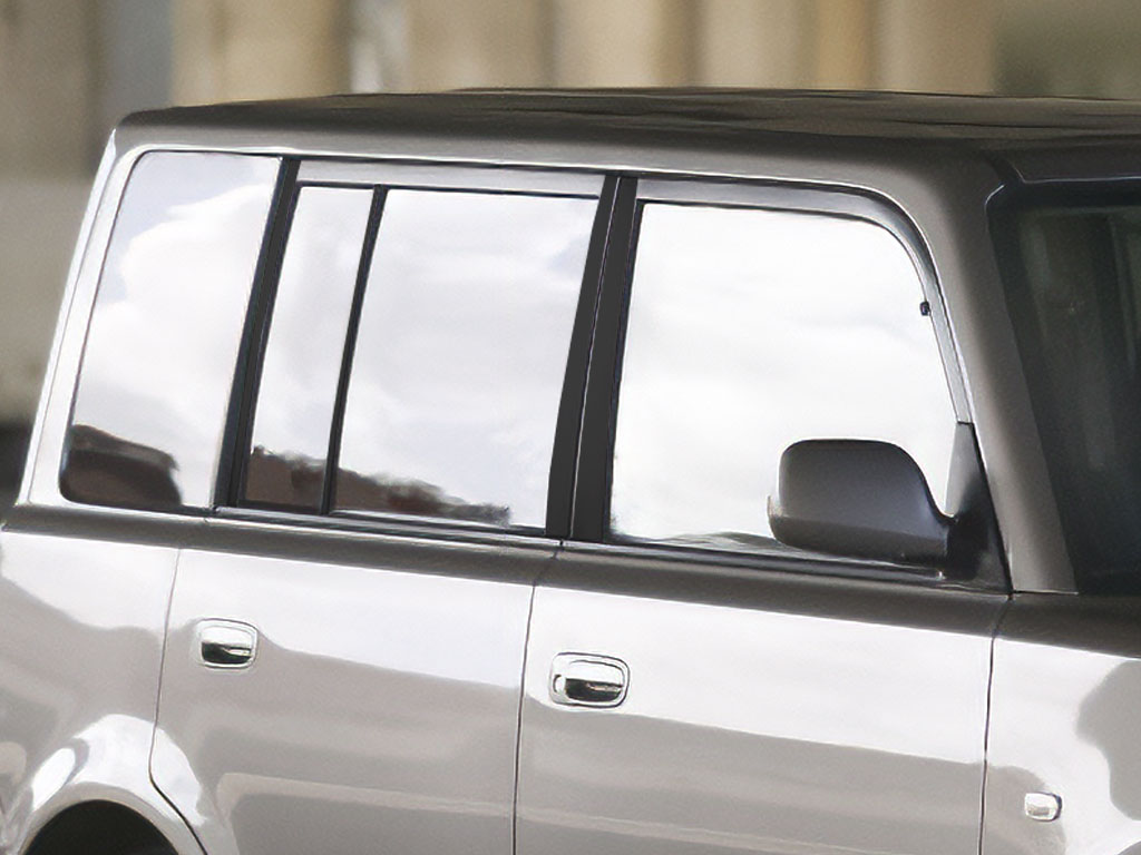 Scion XB 2004-2006 Matte Back Pillar Post Cover | DIY Flat Black